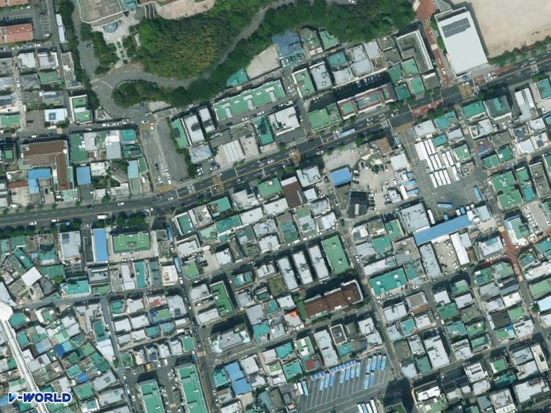 백산 항공사진