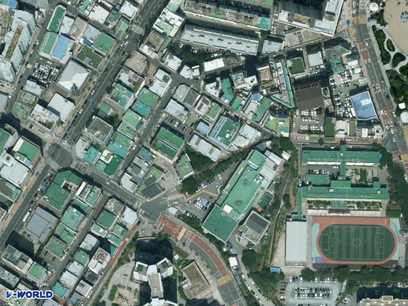 삼익연립 항공사진