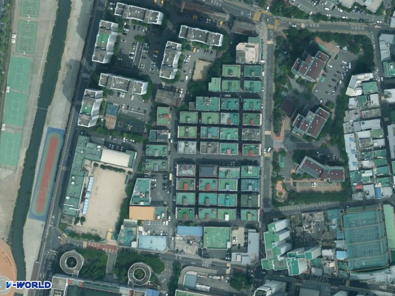 덕산빌라 항공사진