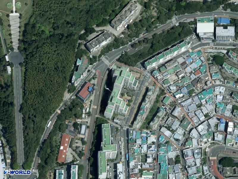 영주동아아파트9B 항공사진