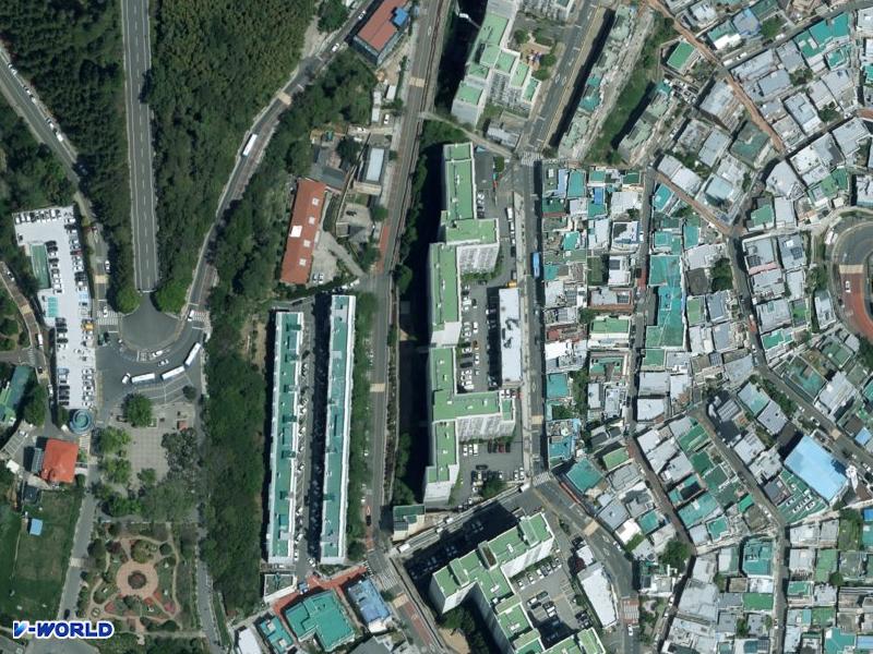 영주동아11블럭 항공사진