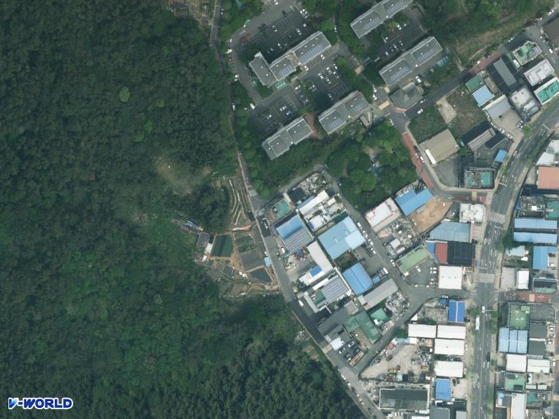 박실빌라 항공사진