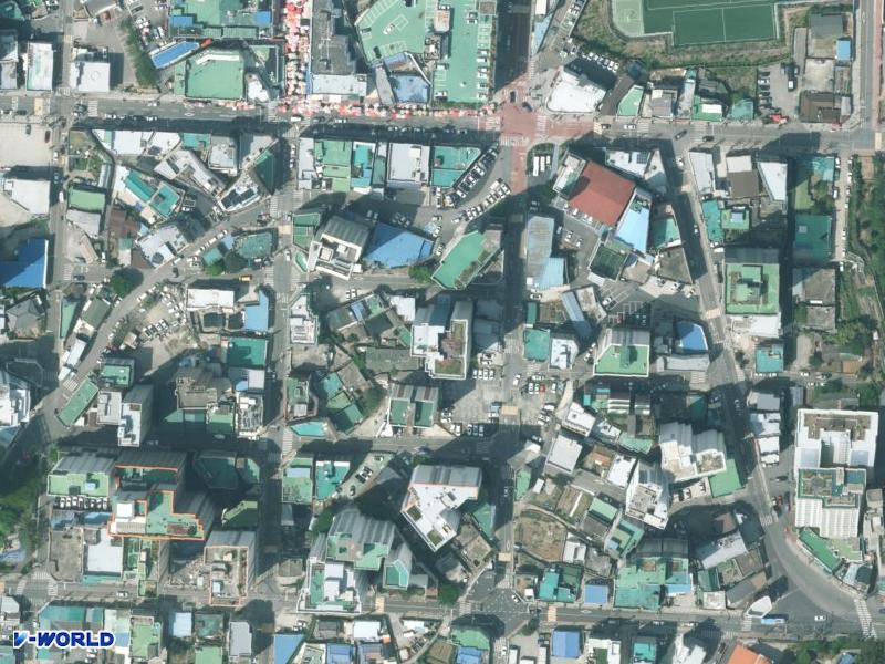센트리움 기장 항공사진