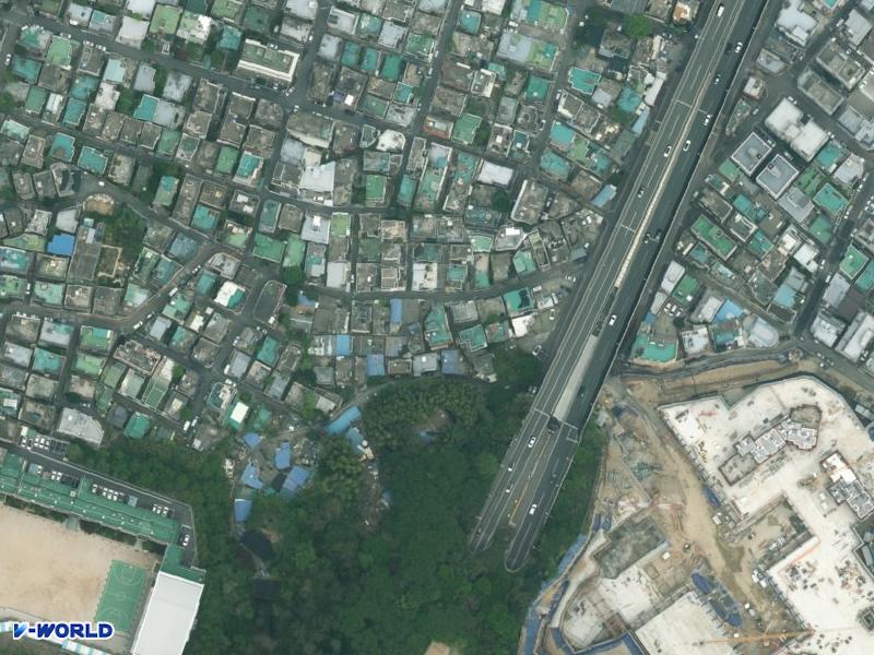 삼호빌라 항공사진