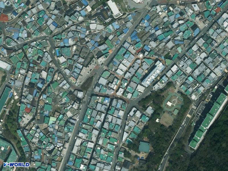 궁전빌라 항공사진
