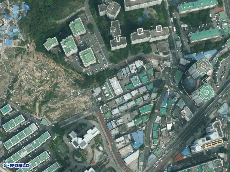 대흥주택 항공사진