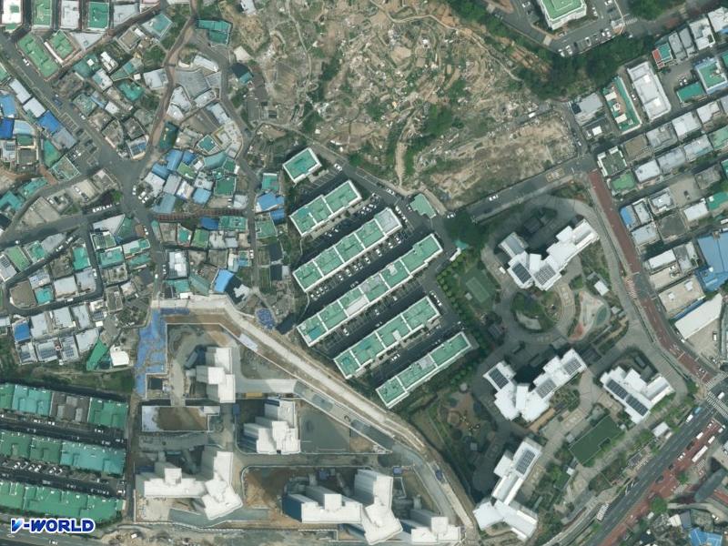 부암동원 항공사진