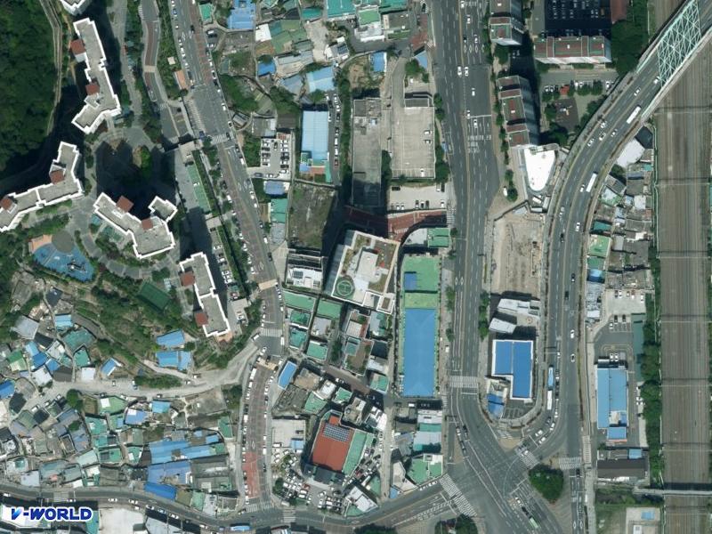 서면5차봄여름가을겨울 항공사진