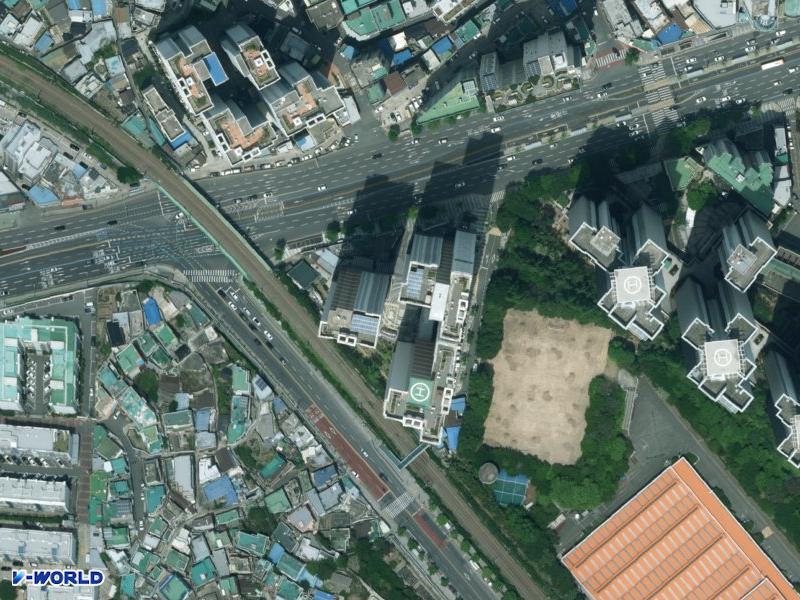 서면3차 봄여름가을겨울 항공사진