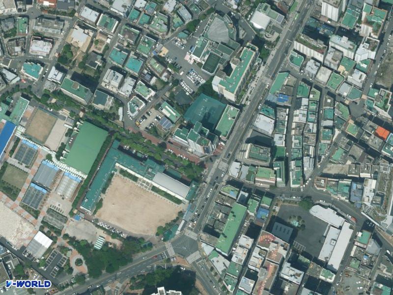 동래 센트럴파크 항공사진