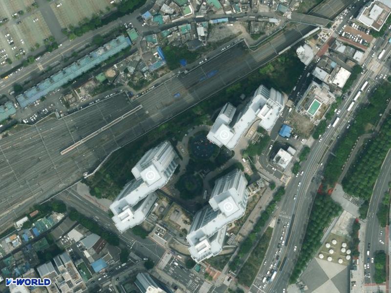 삼한골든뷰센트럴파크 항공사진