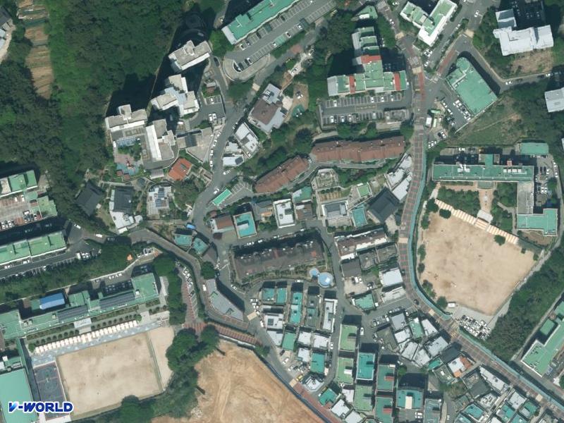 서산주택 항공사진