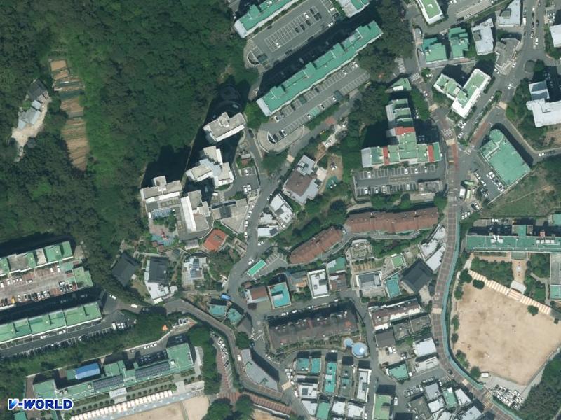 한울빌라 항공사진