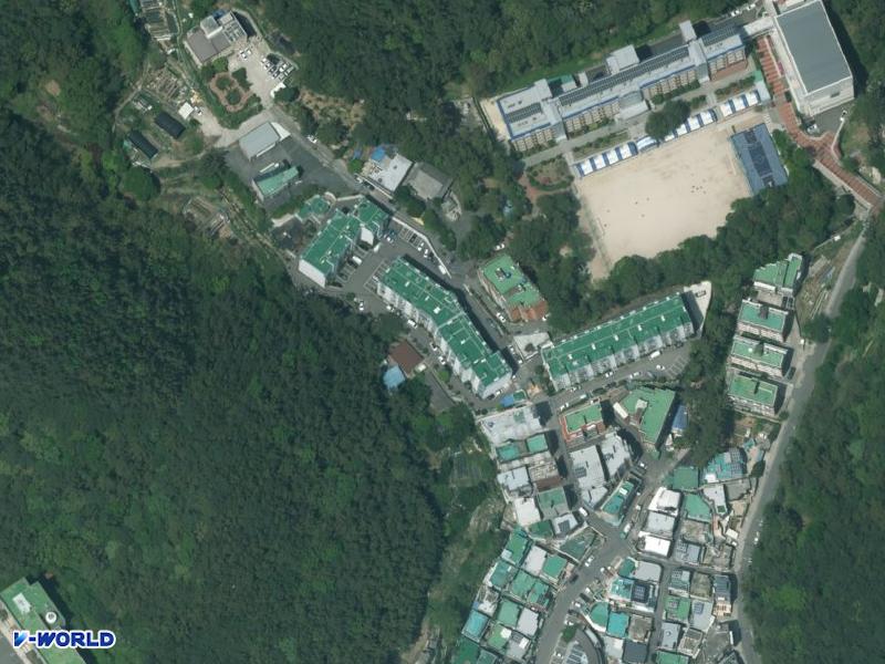 삼한그린맨션 항공사진