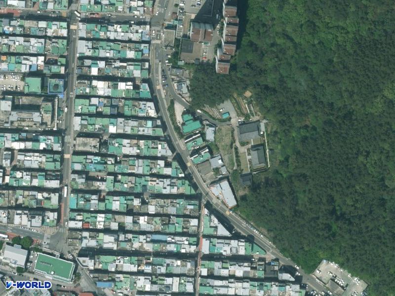 현대빌라 항공사진