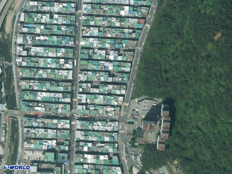 백운빌라 항공사진