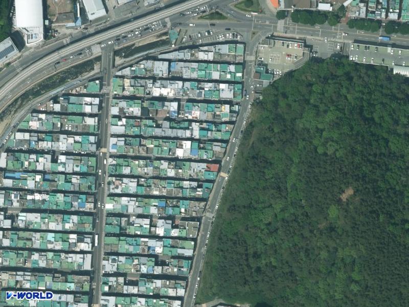 백운빌라 항공사진