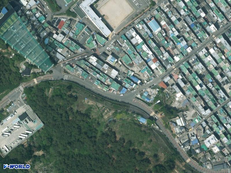 우정빌라 항공사진
