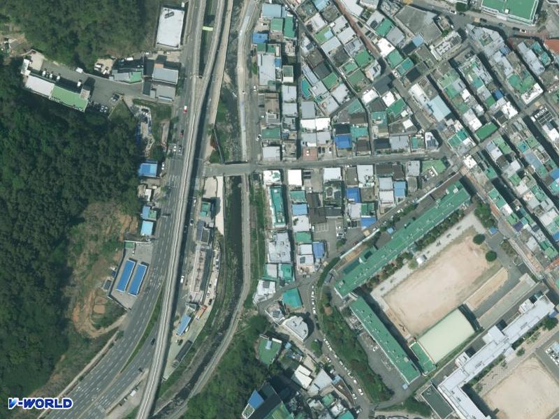 삼보맨션 항공사진