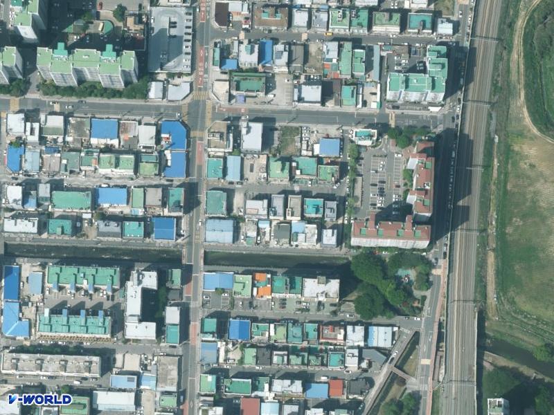 한영빌라 항공사진