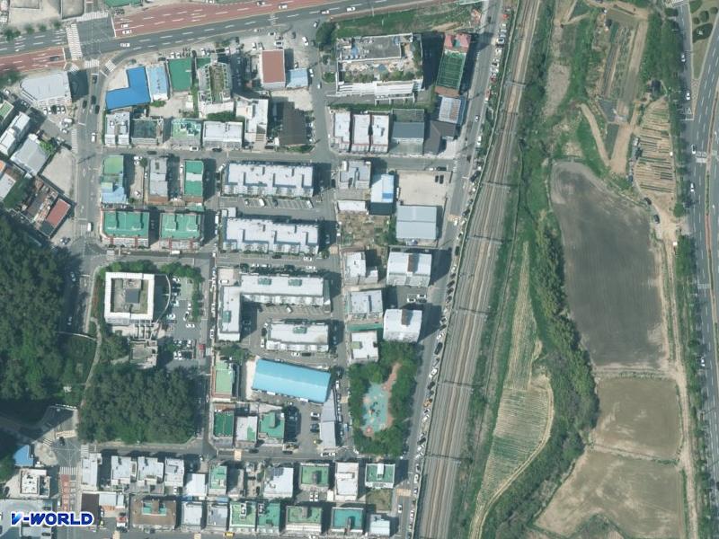 사랑채원룸 항공사진