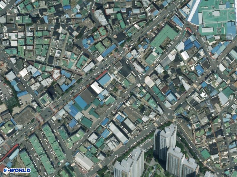 다세대주택 항공사진