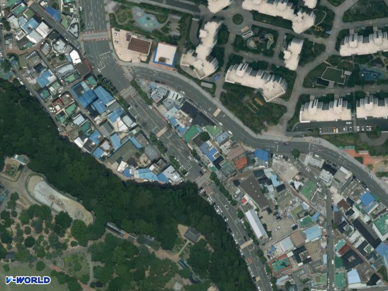 다세대주택 항공사진