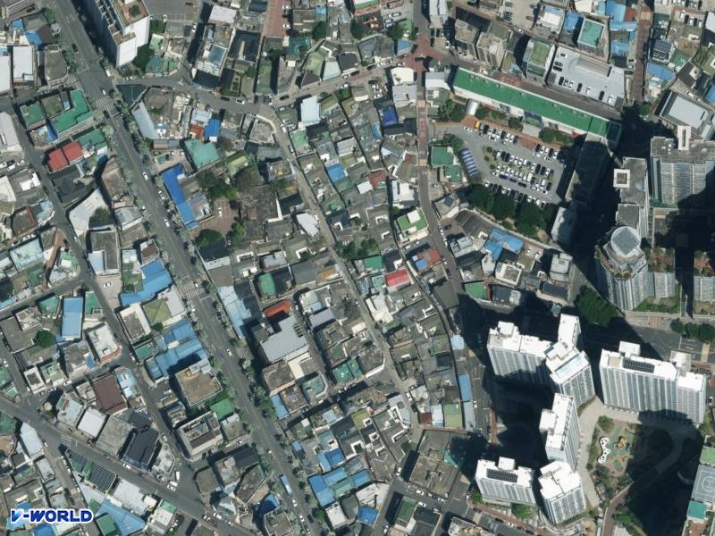 다세대주택 항공사진