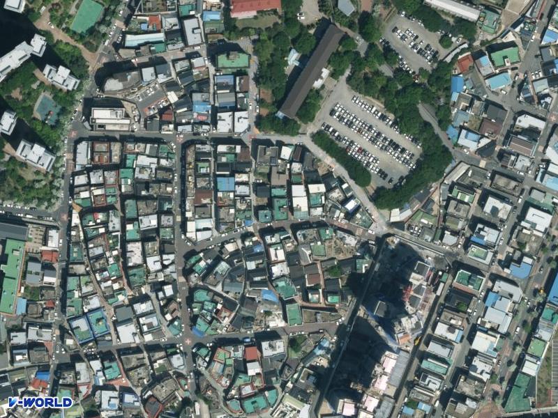 삼우빌라 항공사진