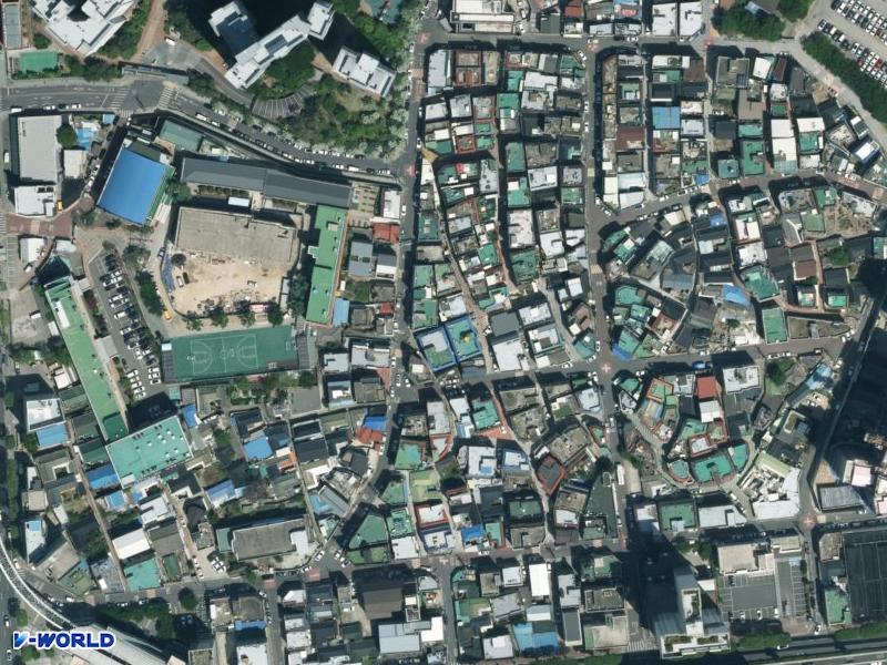 삼우빌라 항공사진