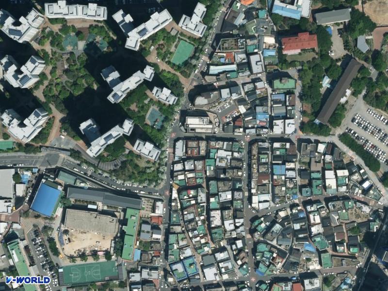 다세대주택 항공사진