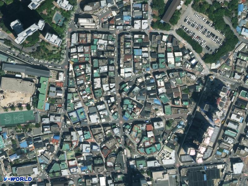 다세대주택 항공사진
