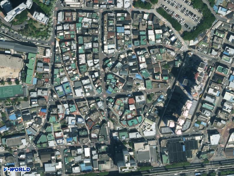 다세대주택 항공사진