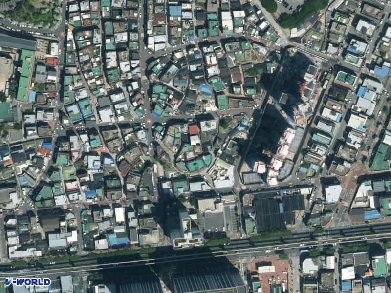 다세대주택 항공사진