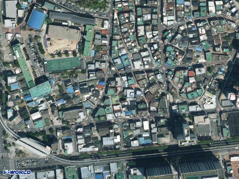 다세대주택 항공사진