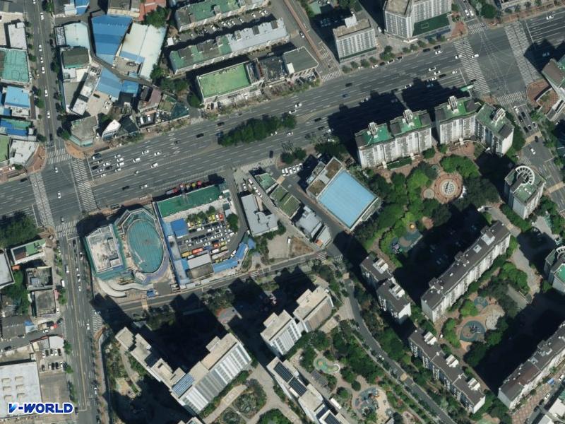 다세대주택 항공사진