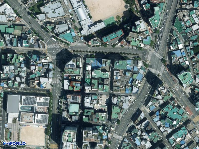 청산 항공사진