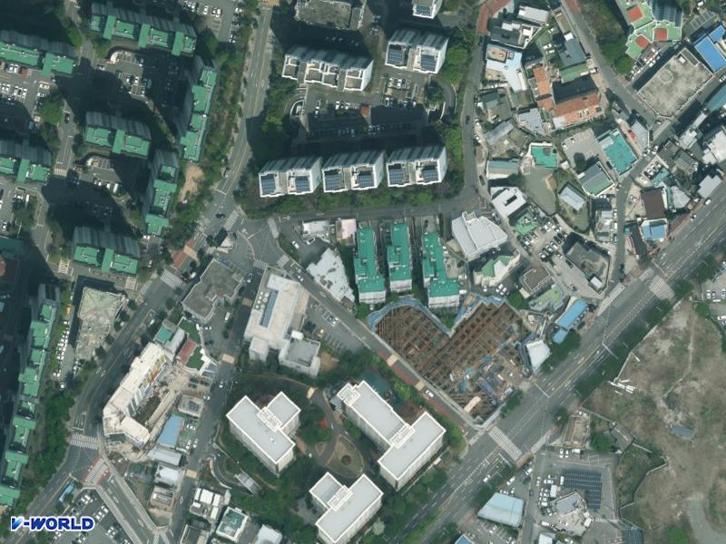 청마 마이우스(101동) 항공사진
