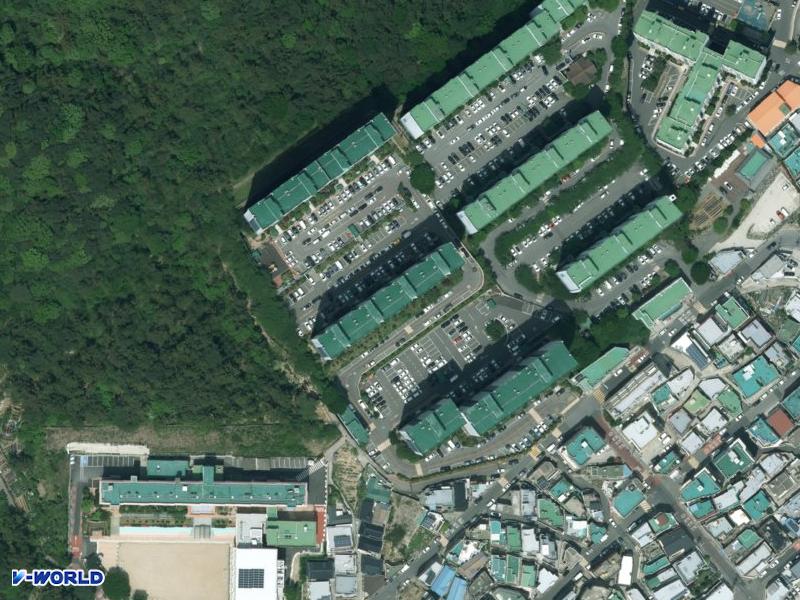 개금반도보라 항공사진