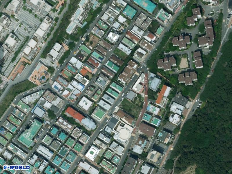 송림하이츠5차 항공사진