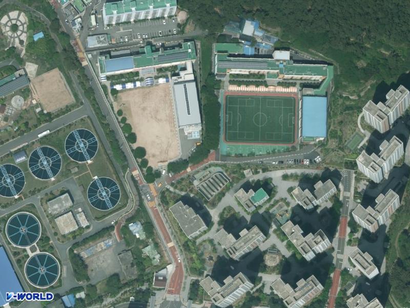 e편한세상동래명장 항공사진