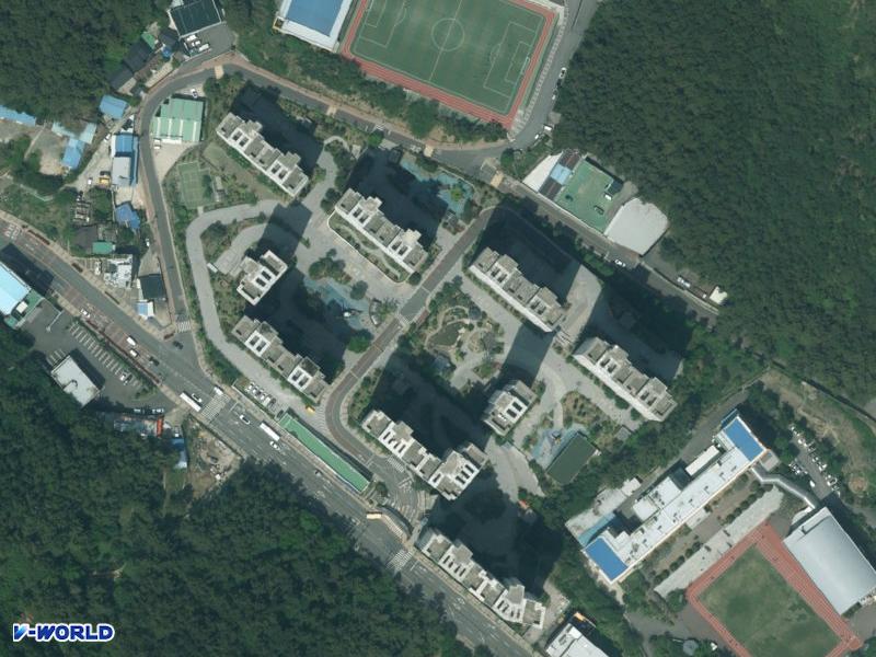 동래동일스위트 항공사진