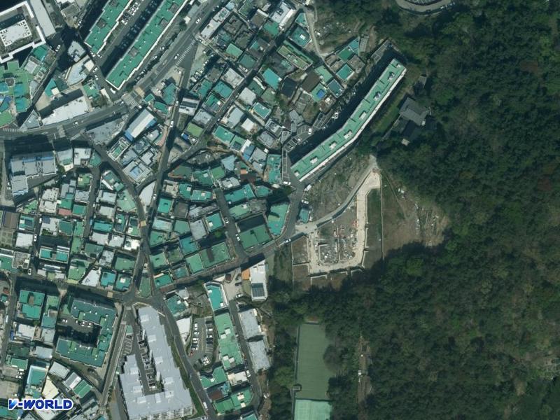한성아리움 항공사진