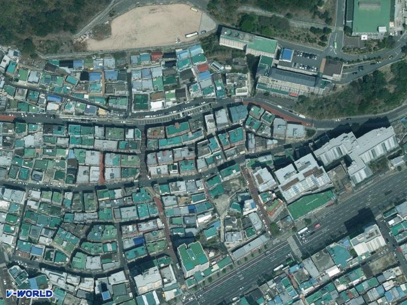 동아빌라 항공사진