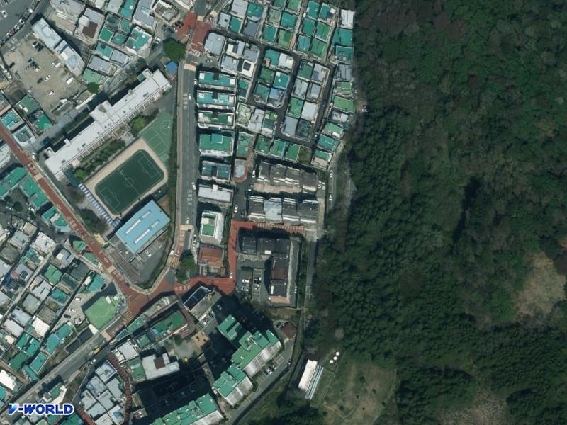 로즈빌라 항공사진