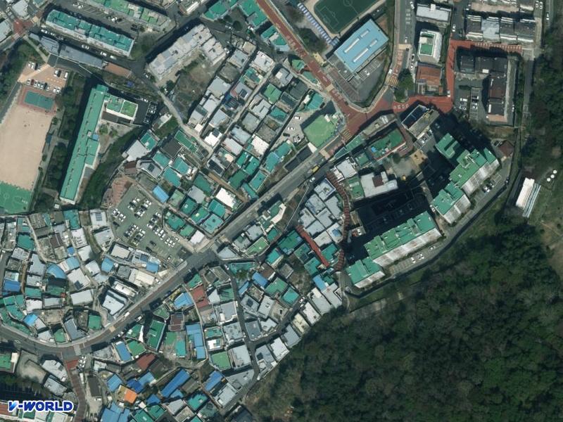 승학하이츠 항공사진