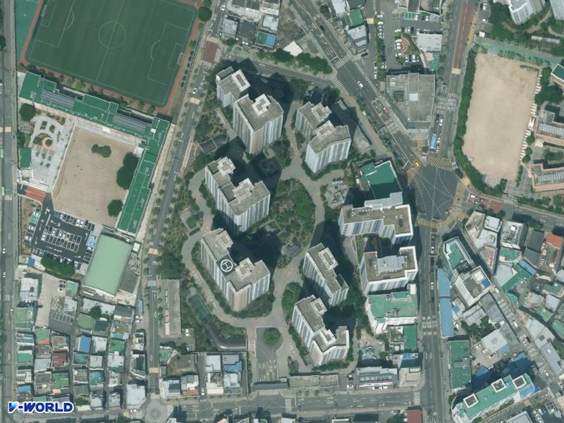 명륜자이 항공사진