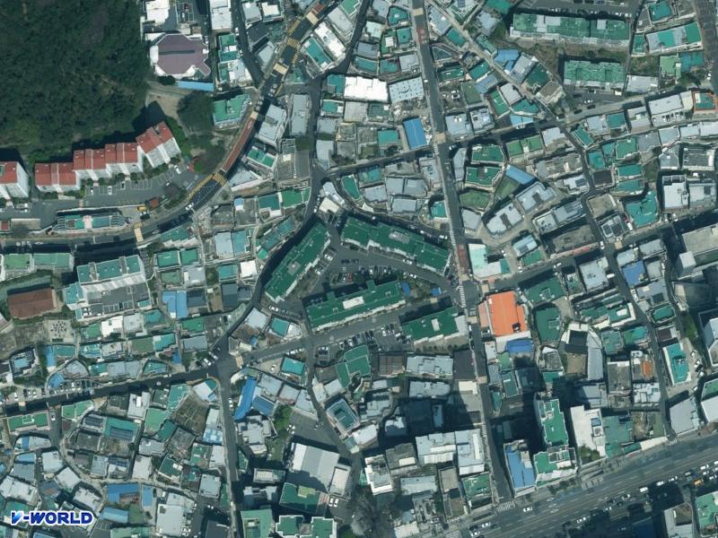 한우 항공사진