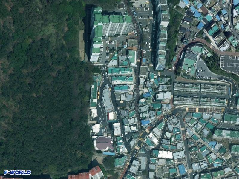 장미APT 항공사진