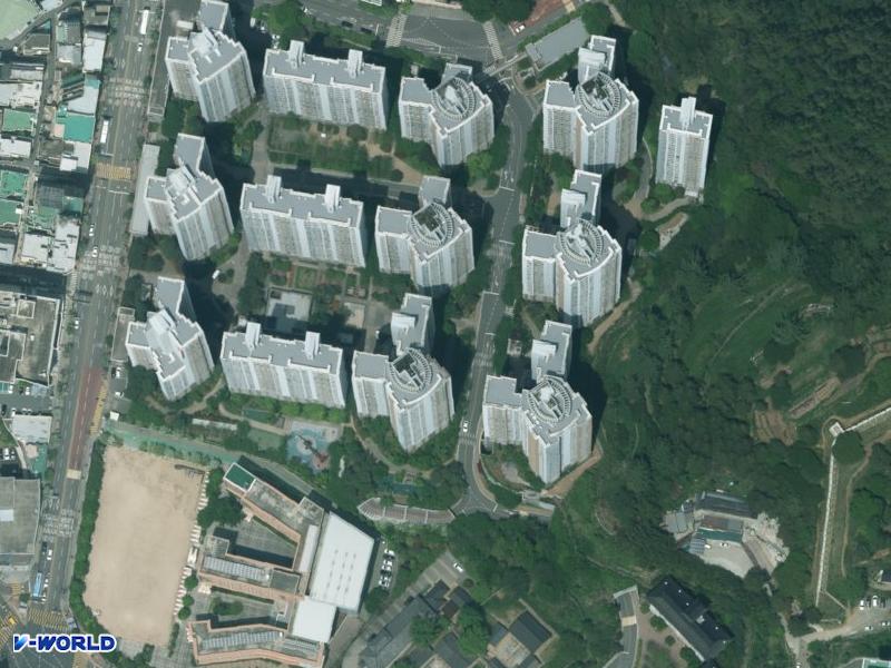 명륜아이파크 항공사진